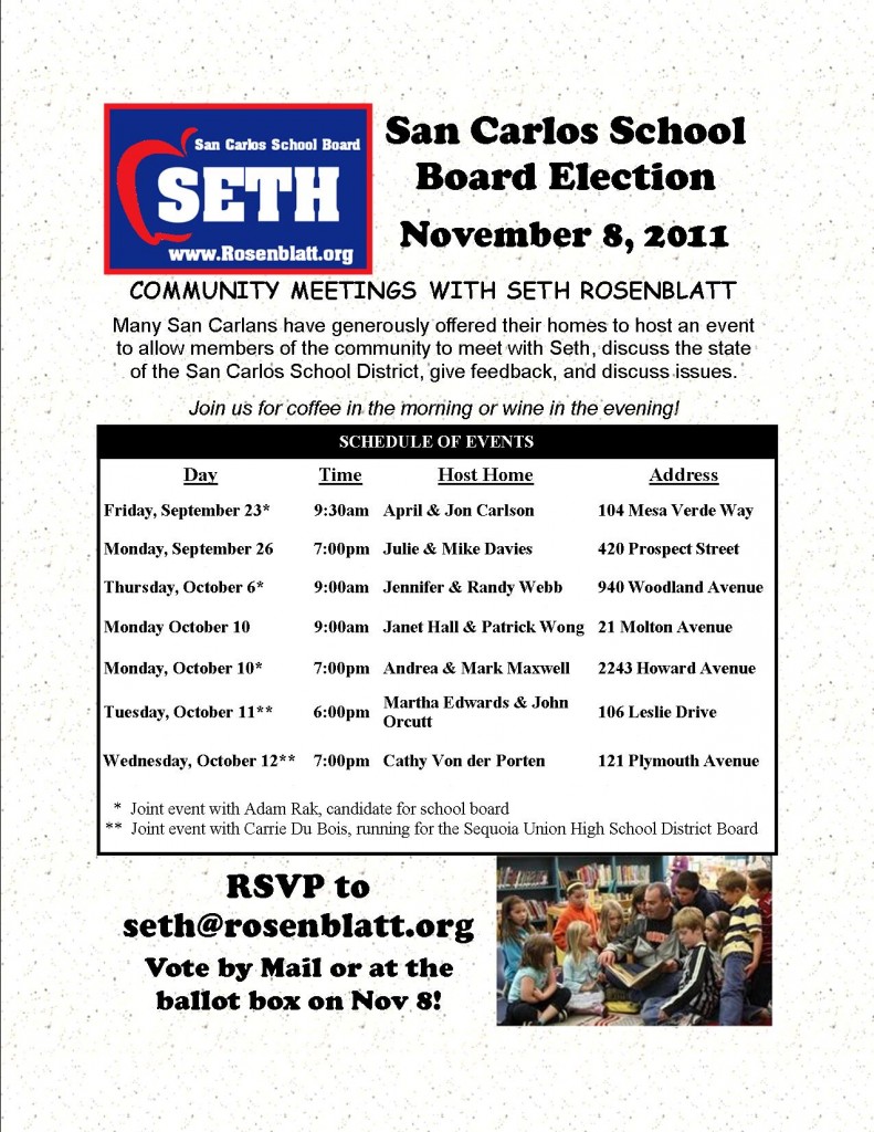 Event Calendar Community Meetings